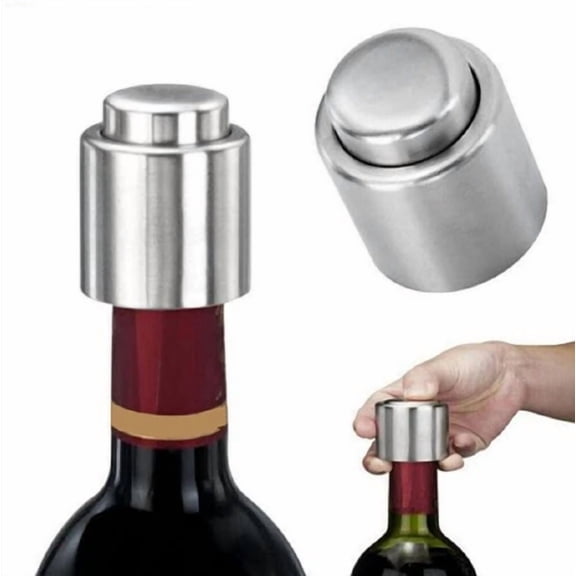 Wine Bottle Stopper With Vacuum SealAirless Plug To Preserve Freshness & Flavor