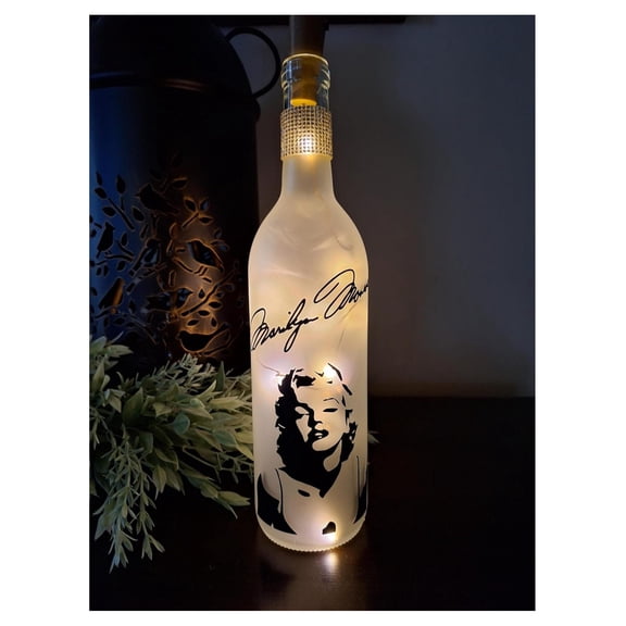 Wine Bottle With Lights Mother's Day Gift