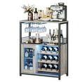 Wine Bar with Removable Wine Rack, Wine and