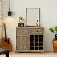 thumbnail image 1 of Wine Cabinet with Barn Door and Ample Storage / Moisture - proof in Living Areas, 1 of 7