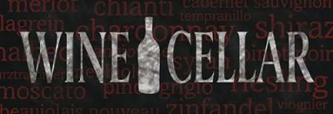 Wine Cellar Canvas Art - N Harbick (12 x 36)
