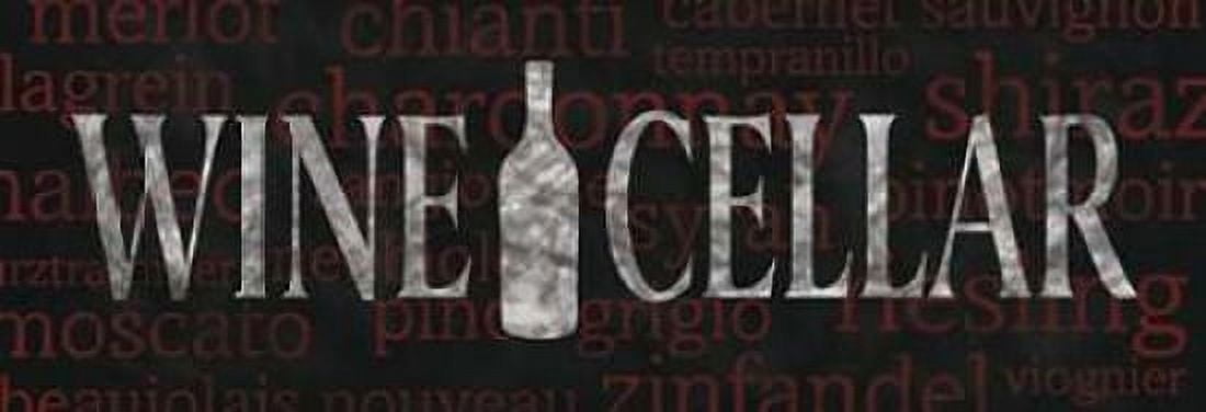 Wine Cellar Canvas Art - N Harbick (8 x 24)
