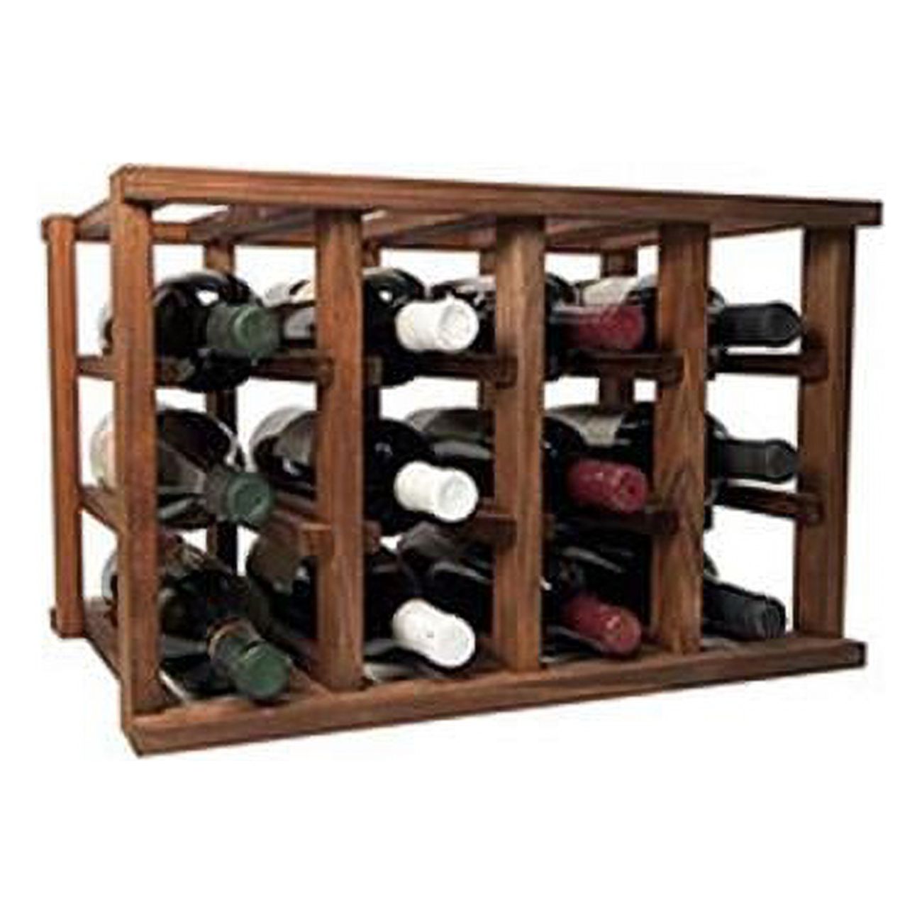 Wine Cellar Innovation Mini Stack Series Individual Wine Rack, Dark