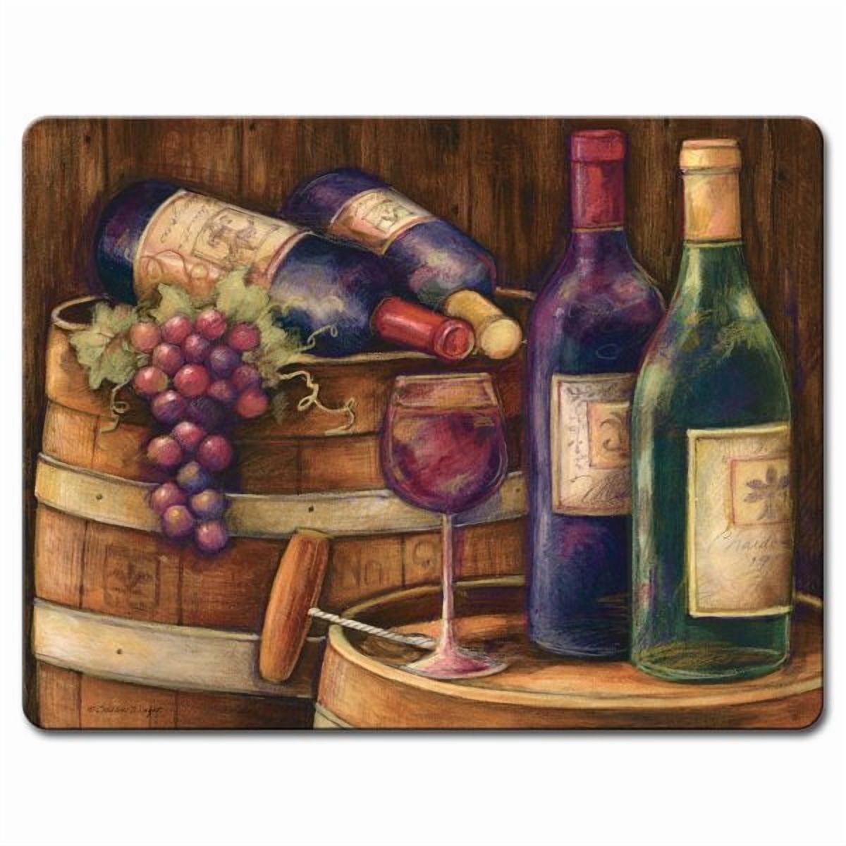 Wine Cellar Large Glass Cutting Board