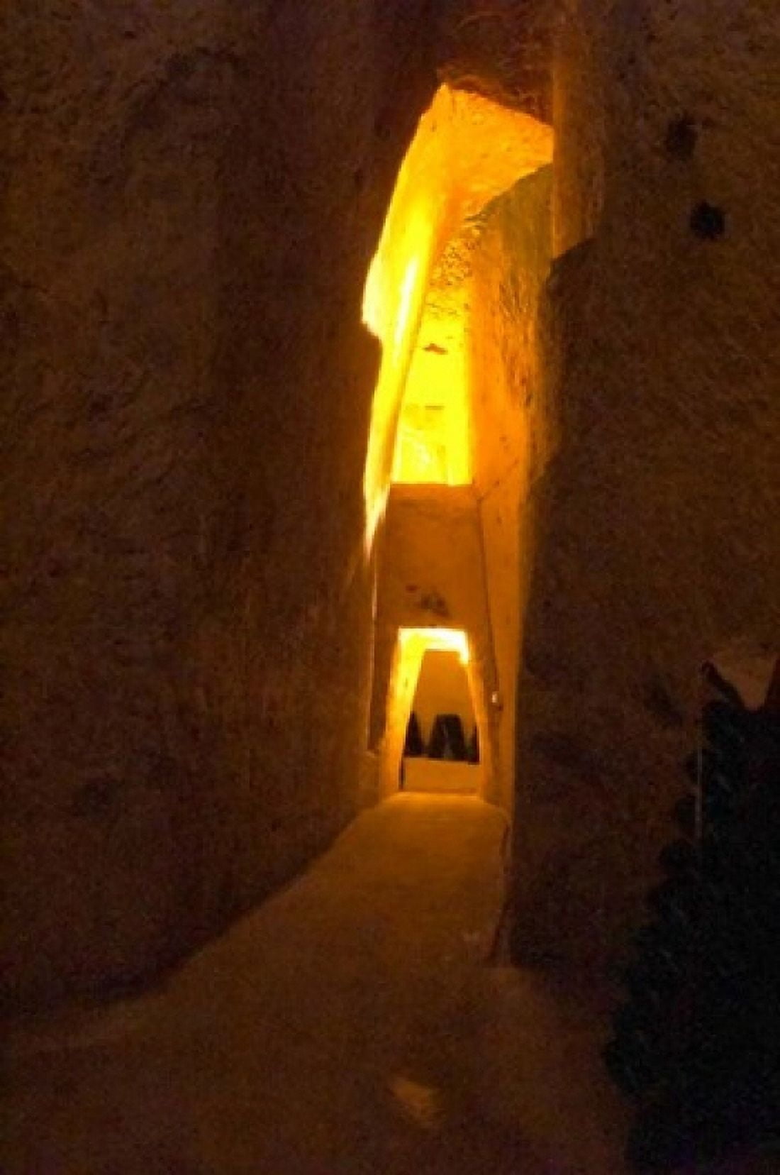 Wine Cellar Old Chalk Quarry Canvas Art - Per Karlsson DanitaDelimont (24 x 36)