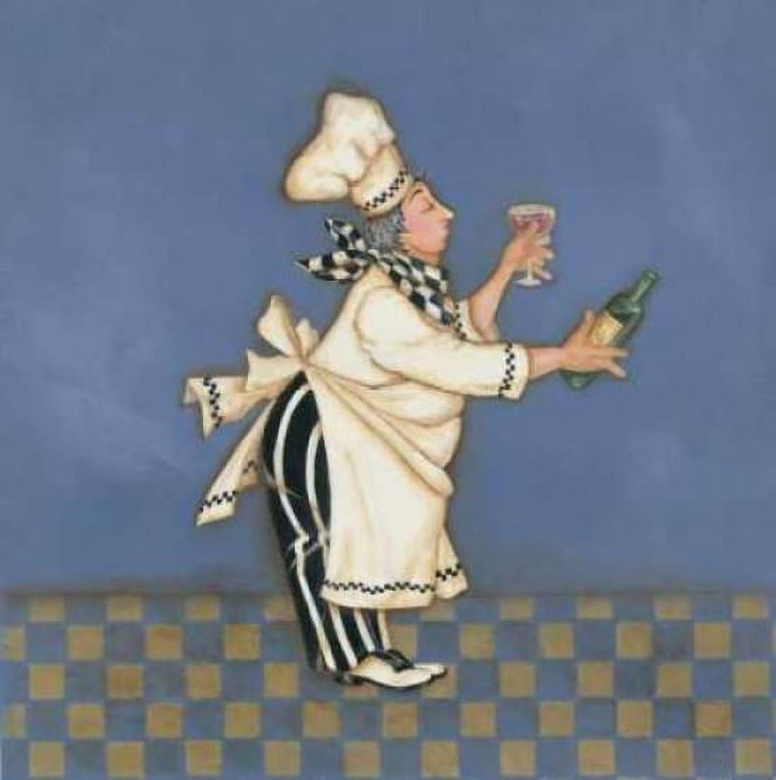 Wine Chef Canvas Art - Stephanie Marrott (24 x 24)
