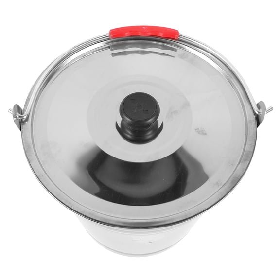 Buckets Wine Cooler Portable Trash Can Plastic Water with Handle