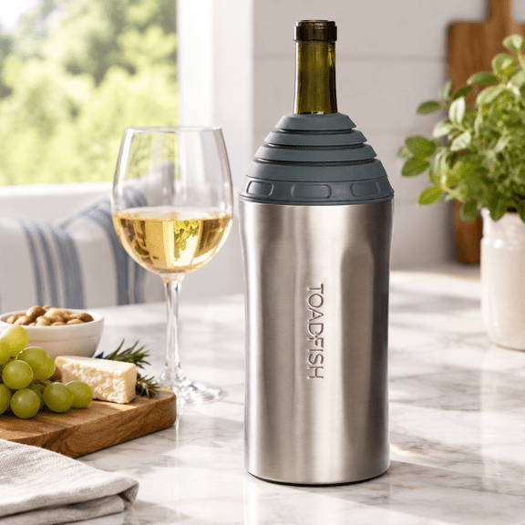 Wine Chiller Ulated Stainless Steel Bottle Cooler Graphite