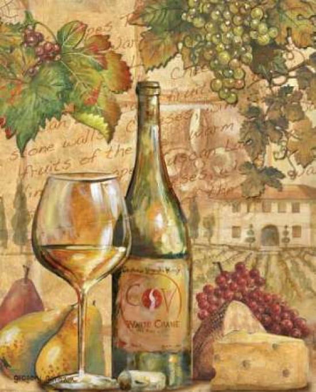 Wine Collage II Canvas Art - Gregory Gorham (20 x 24)