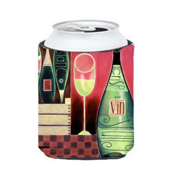 Wine Collection Blanc by Cathy Brear Can or Bottle Hugger