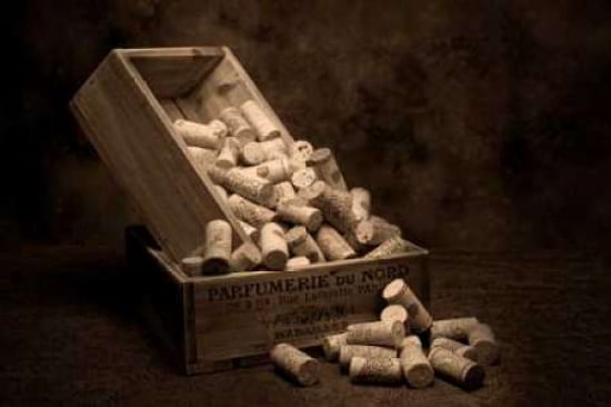 Wine Corks Still Life I Canvas Art - C Thomas McNemar (24 x 36)