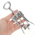 thumbnail image 1 of Wine Corkscrew Wine Bottle Opener Stainless Steel Bottle Opener Wing Corkscrew, 1 of 10