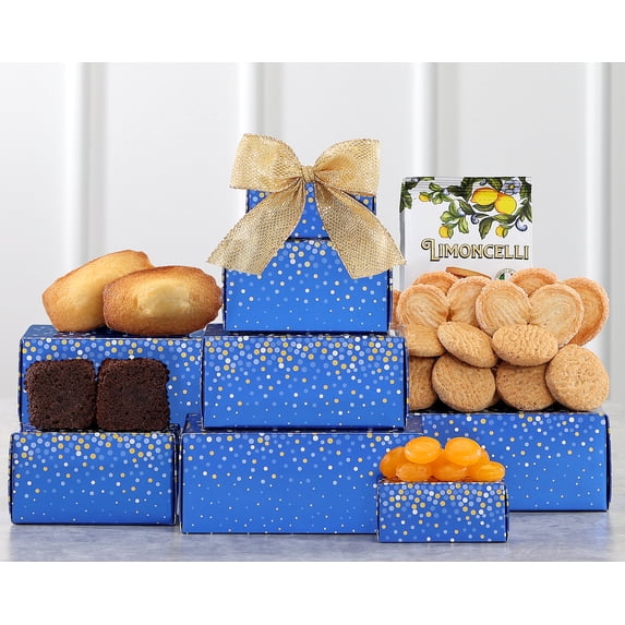 Wine Country Gift Baskets Cake, Cookie and Sweets Gift Tower