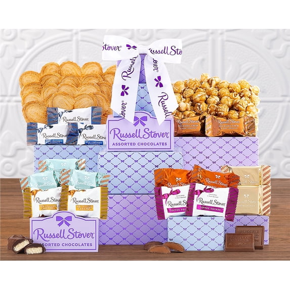 Wine Country Gift Baskets, Russell Stover Chocolate Gift Tower