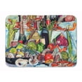 thumbnail image 1 of Wine Crab Shrimp and Oysters Machine Washable Memory Foam Mat, 1 of 4