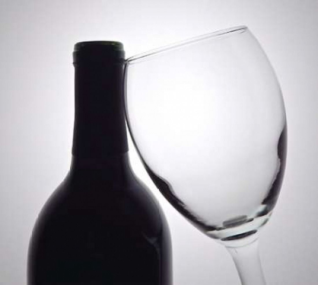Wine Curves I Canvas Art - Monika Burkhart (24 x 24)