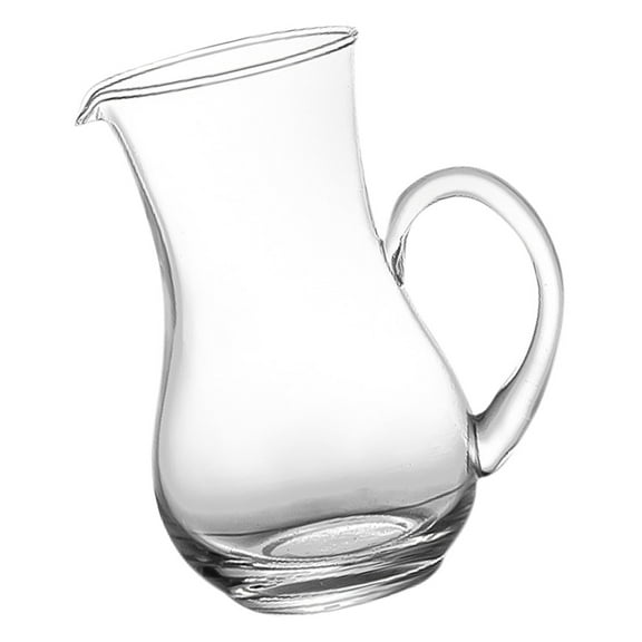 Raindrops 1Pack Clear Glass Pitcher 15x6in for Family and Friends Wine Aeration