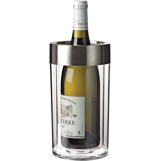 Wine Enthusiast DoubleWall Iceless Wine Bottle Chiller