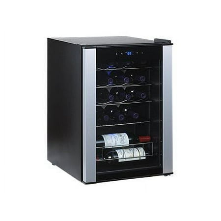 Wine Enthusiast - Evolution Series 20-Bottle Wine Refrigerator - Black