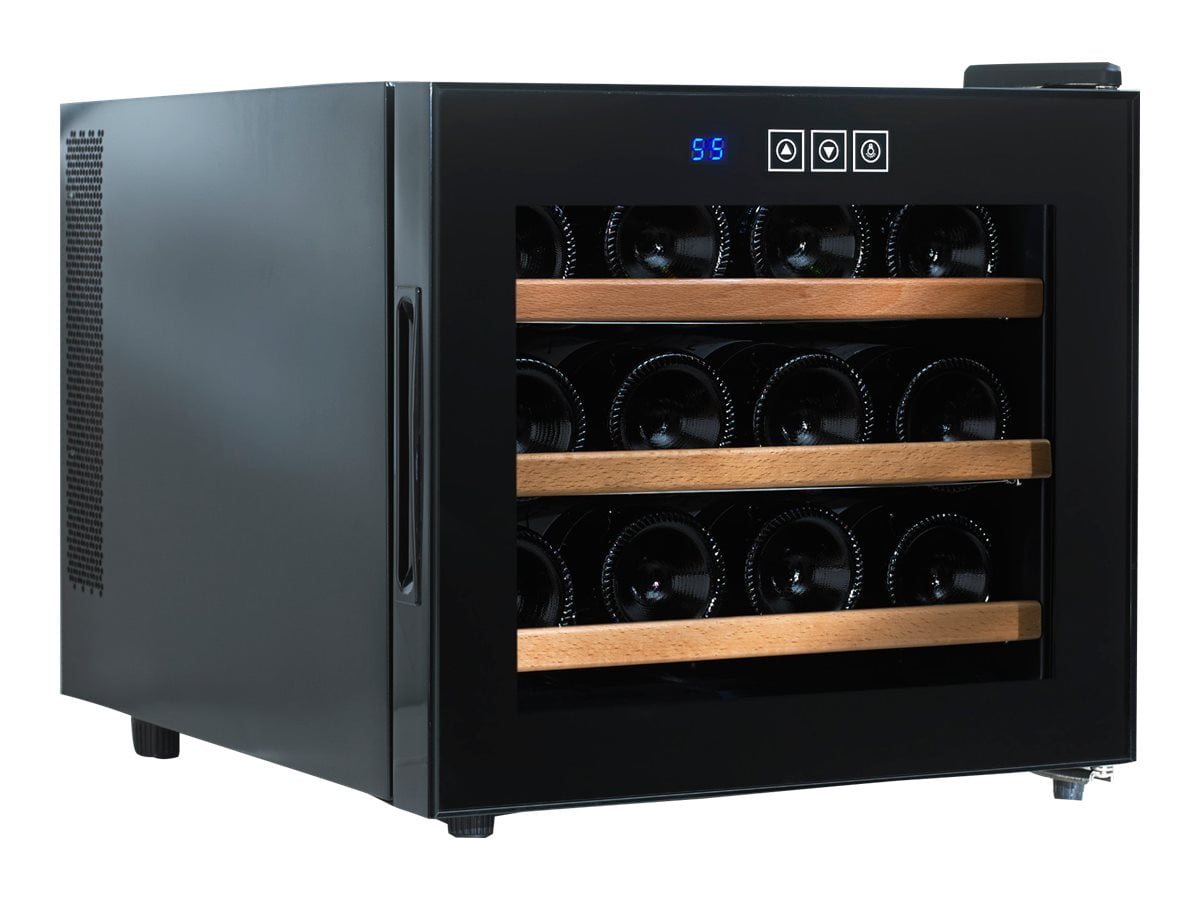 Wine Enthusiast Silent Wine cooler width 15.7 in depth 19.8 in