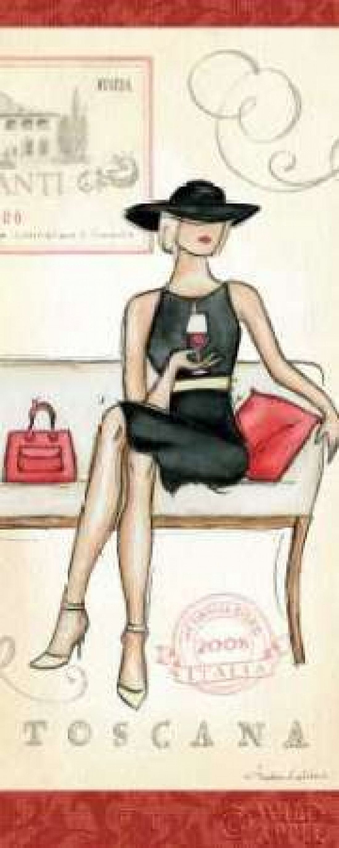 Wine Event IV Canvas Art - Andrea Laliberte (10 x 20)
