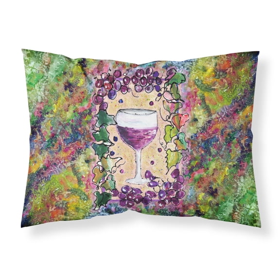 Wine Fabric Standard Pillowcase