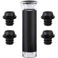 thumbnail image 1 of Wine Gift 1 Set of Wine Saver with 4 Vacuum Stoppers Reusable Wine Bottle Stopper Red Wine Vacuum Plug Wine Preserver Sealing Plug for Party Bar Home Hotel Leakproof Wine Bottle Sealer, 1 of 5