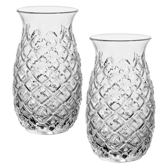 STRANDCHIC Creative Glass Cup Beer Cup Transparent Crystal 2Pcs