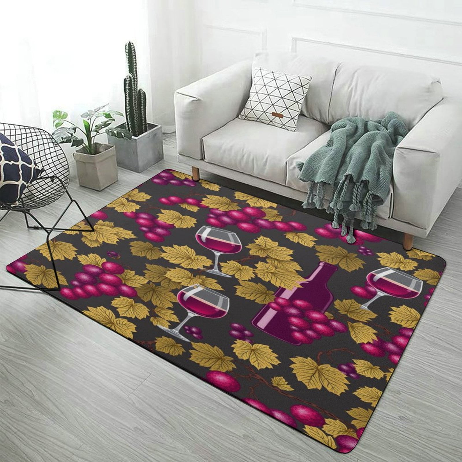 Wine Glass European Living Room Carpets Rugs Luxury Bedroom Study R Rug ...