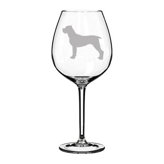 Wine Glass Goblet Cane Corso (20 oz Jumbo)