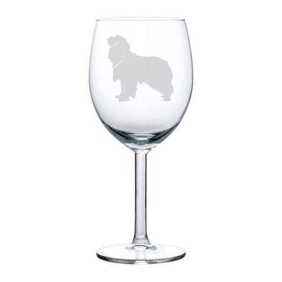 Wine Glass Goblet Cavalier King Charles Spaniel (10 oz)