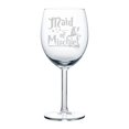 thumbnail image 1 of Wine Glass Goblet Gift Maid Of Mischief Maid Of Honor (10 oz), 1 of 1