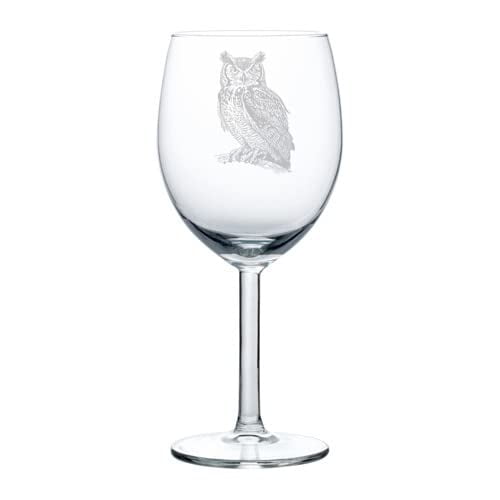 Wine Glass Goblet Gift Owl (10 oz)