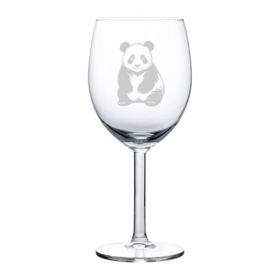 Wine Glass Goblet Gift Panda (10 oz)