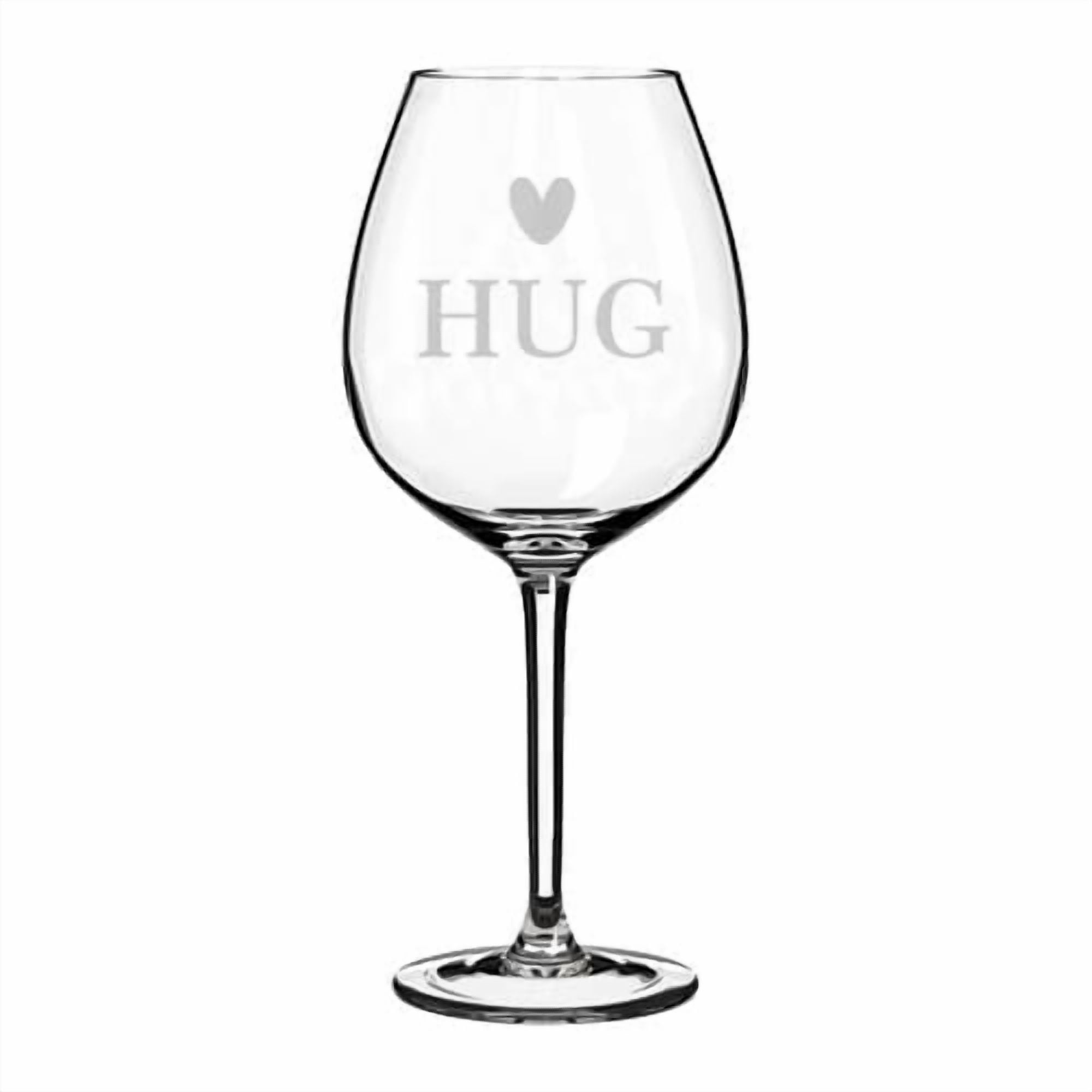 Wine Glass Goblet Gift Send A Hug Get Well Soon Thinking Of You Sorry For Your Loss Condolence Sympathy For Best Friend (20 oz Jumbo)