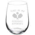 thumbnail image 1 of Wine Glass Goblet Gift Tears Of My Pickleball Opponents Funny (17 oz Stemless), 1 of 1