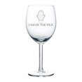 thumbnail image 1 of Wine Glass Goblet I Have The File Cactus (10 oz), 1 of 1