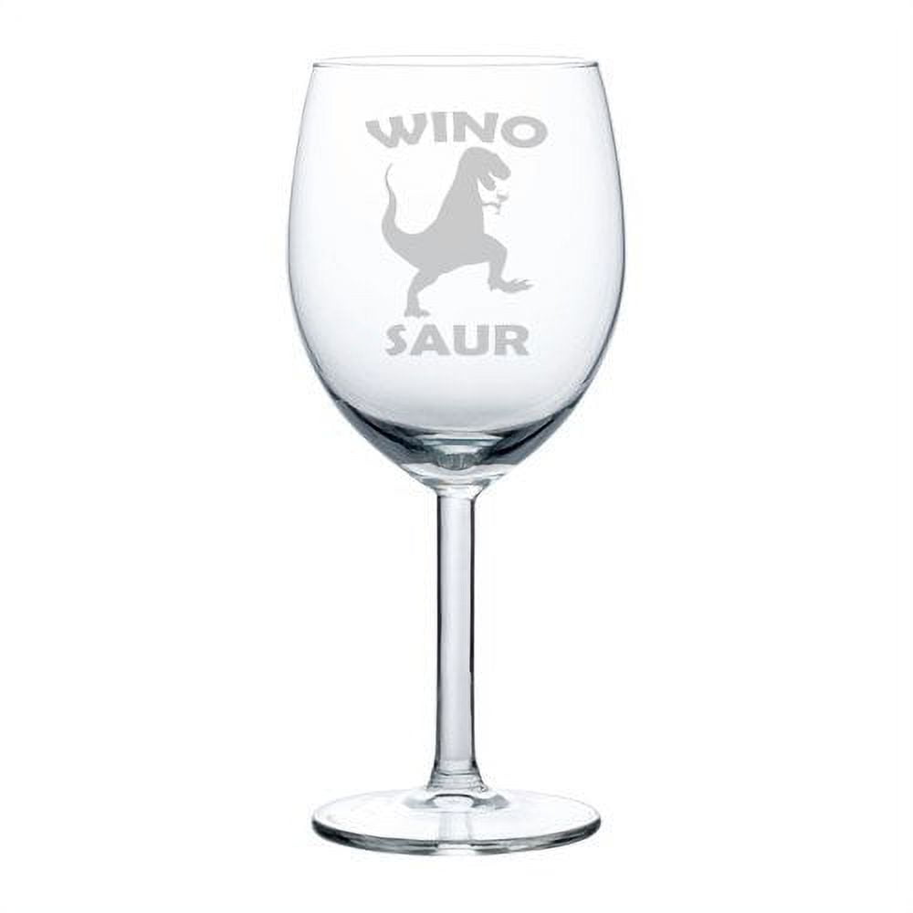 Winosaur Acrylic Stemless Wine Glass