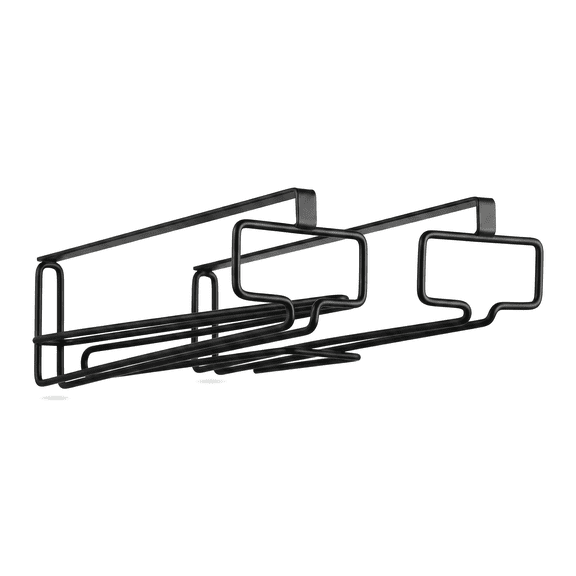 Wine Glass Holder 2PCS Stemware Rack Hanger Under Cabinet Wine Glass Rack Kitchen Hanging Storage Rack Organizewine rack cabinetr