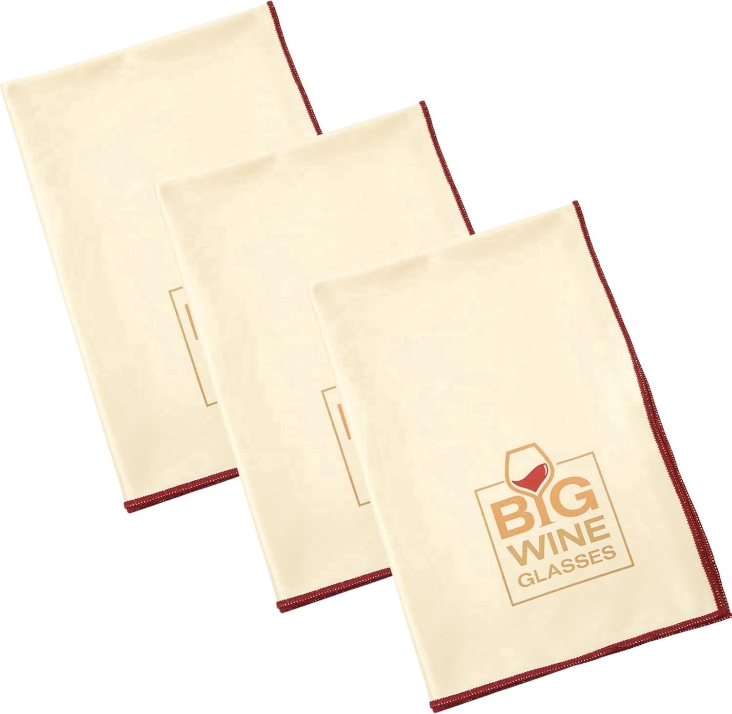 Wine Glass Polishing Cloth | Microfiber Towel for Streak-Free, Spot-Free Shine & Drying