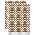 thumbnail image 1 of Wine Glass Solid 200+ Round Stickers - Brown - Matte Finish - 0.50" Size, 1 of 3