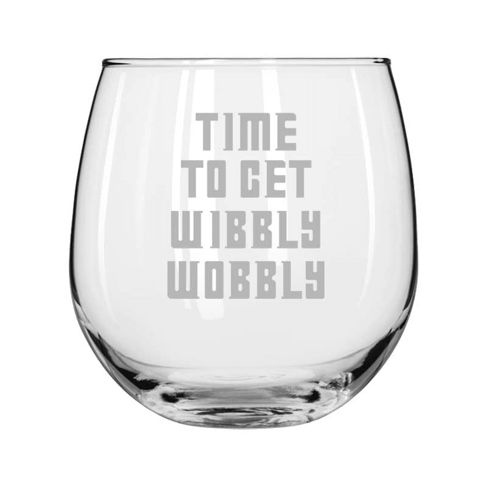 8oz Wibbly Wobbly Black Flask 8oz Wibbly Wobbly Black Flask