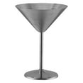 thumbnail image 1 of Wine Glasses 304 Stainless Steel Red Wine Glass Layer Goblet Restaurant,Stainless Steel Wine Glass.220Ml, 1 of 8