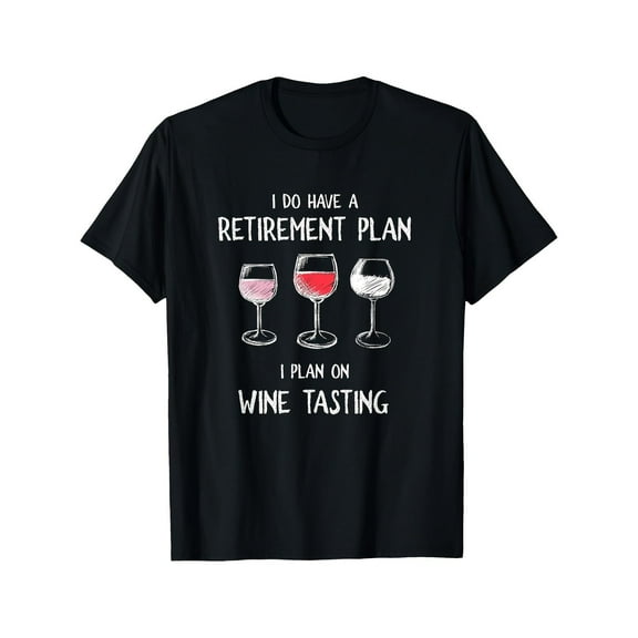 Wine Graphic Tee Top Wine Tasting Design Cotton Short Sleeve Shirt Relaxed Fit Apparel Black S-5XL