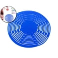 thumbnail image 1 of Wine Holder Handheld Bottle Mesh Coaster Silicone Mat Mesh Design for Comfortable to Hold for Party Present, 1 of 3
