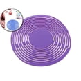 thumbnail image 1 of Wine Holder Handheld Bottle Mesh Coaster Silicone Mat Mesh Design for Comfortable to Hold for Party Present, 1 of 3