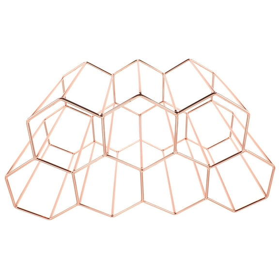Wine Holder Honeycomb Rack Countertop Exquisite Workmanship