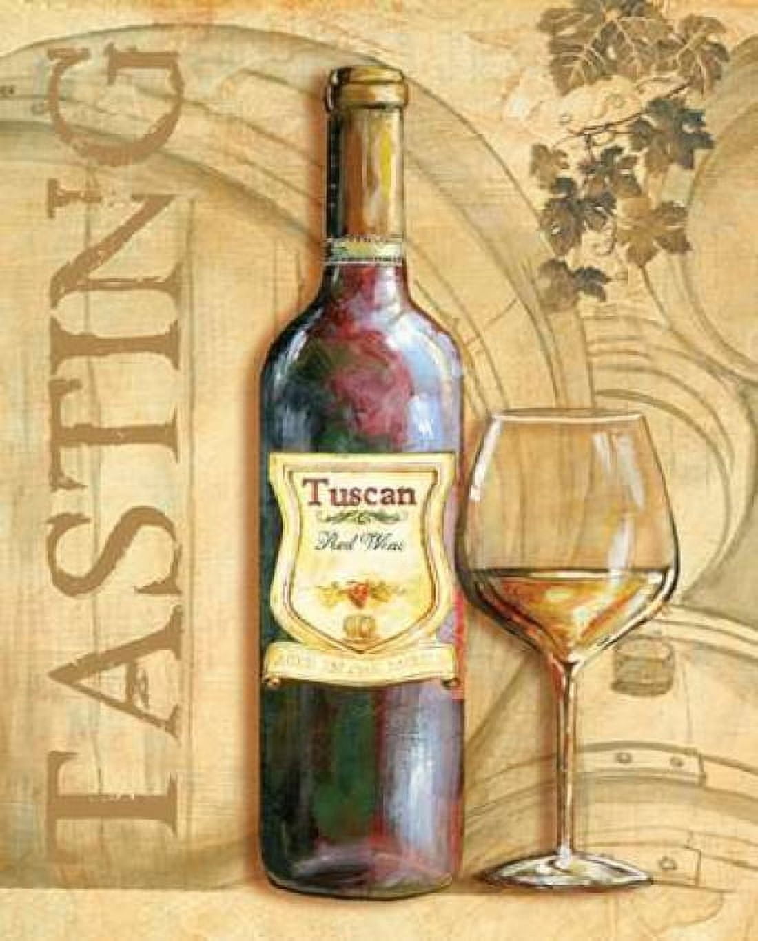 Wine II Canvas Art - Gregory Gorham (24 x 30)