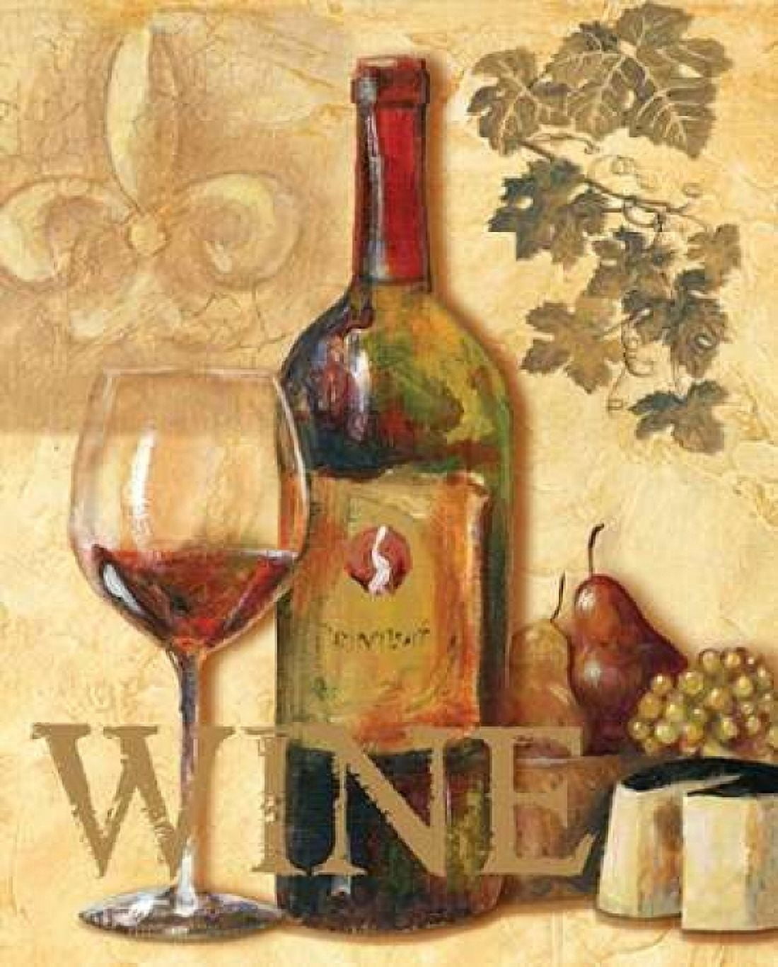 Wine III Canvas Art - Gregory Gorham (24 x 30)