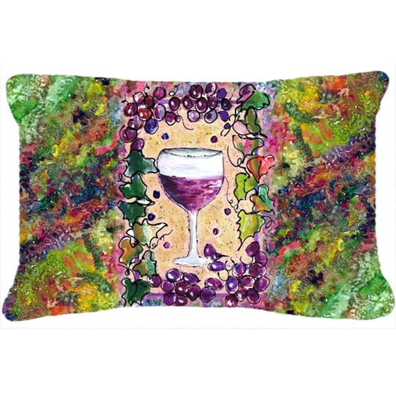 Wine Indoor & Outdoor Fabric Decorative Pillow